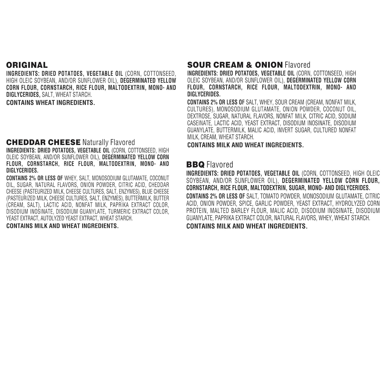 Pringles Potato Crisps Chips. Snack Stacks. Lunch Snacks. Variety Pack (36 Cups)