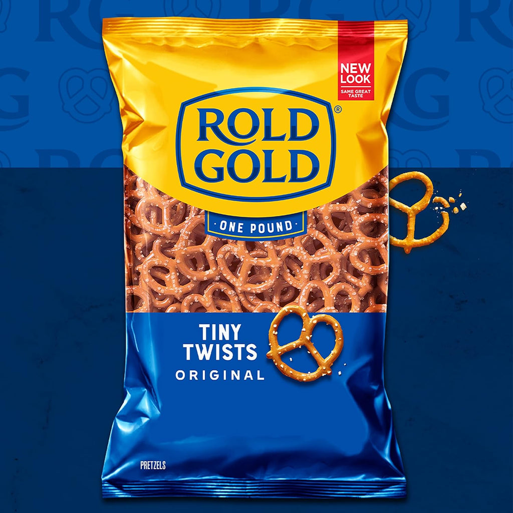 Rold Gold Tiny Twists Pretzels. 1 Ounce (Pack of 40)